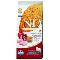 Farmina Корм для собак N&D Low-Grain Canine Chicken & Pomegranate Adult Maxi